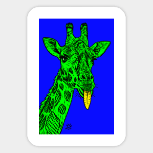 GIRAFFE .3 Sticker